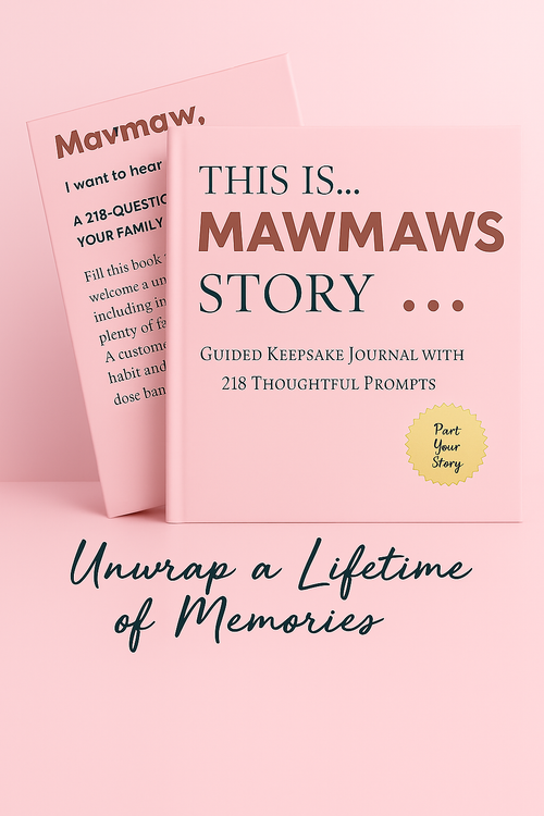 Mawmaw's Story: A Guided Journal and Memory Keepsake Book With 218 Guided Prompts